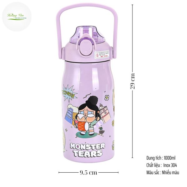 Bình giữ nhiệt inox 304 - Dung tích 1000 ml - Hình ảnh 4