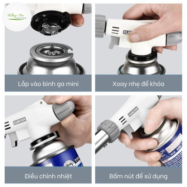 Đầu khò ga mini cầm tay 920 - Hình ảnh 2