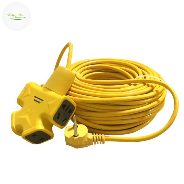 Ổ cắm điện 4 lỗ dài 25 mét - 2500w - Hình ảnh 2